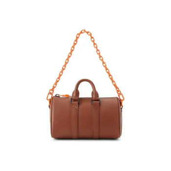 CHARLES&KEITH PU One Shoulder Handbag Regular Women's Brown/Black/Beige
