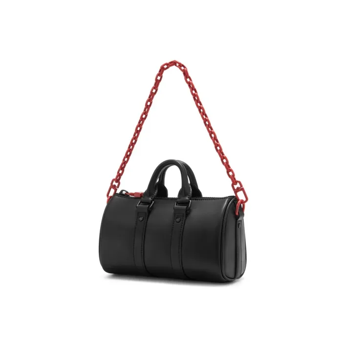 CHARLES&KEITH PU One Shoulder Handbag Regular Women's Brown/Black/Beige-5