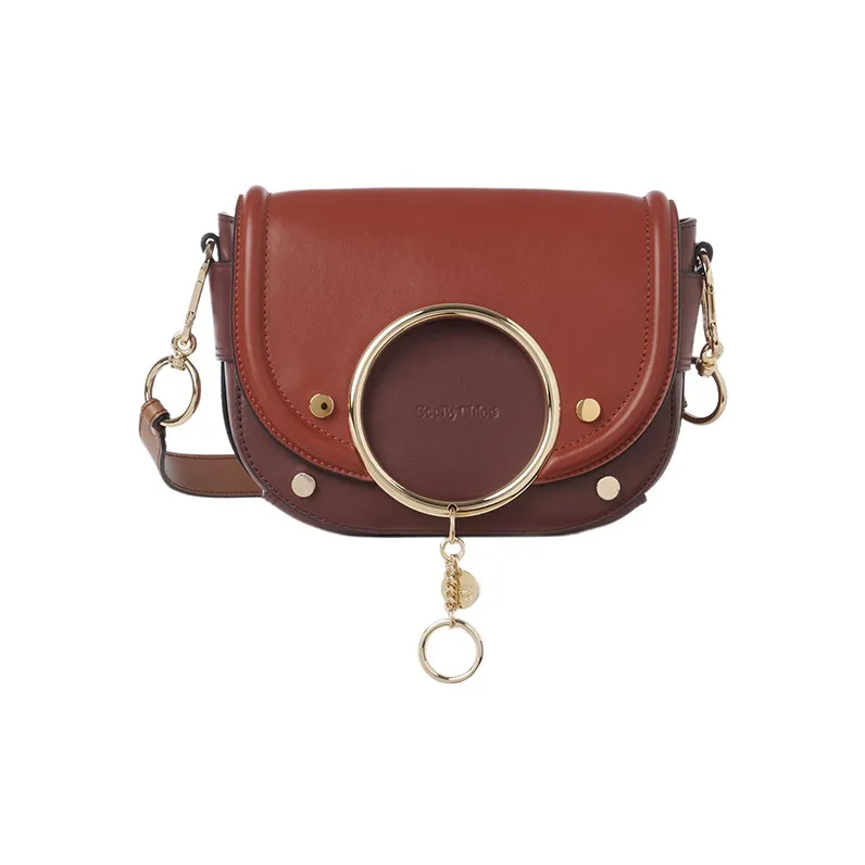 See By Chloe Smooth Cow Leather Shoulder Bag, Crossbody Bag Women's Red-0