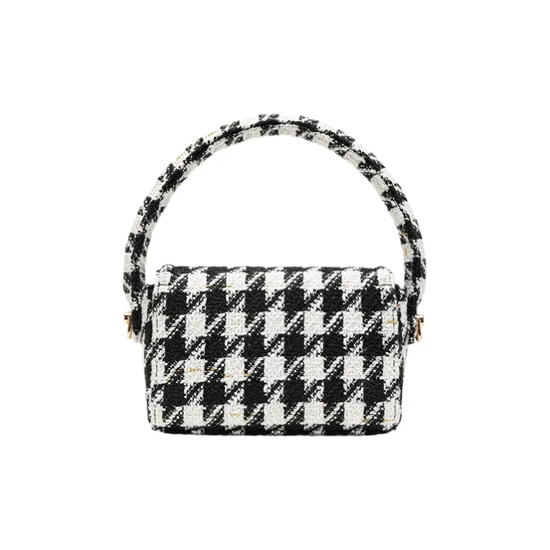 VANESSA HOGAN Fabric Shoulder Bag Crossbody Bag Handbags Small Size Women's Black-2