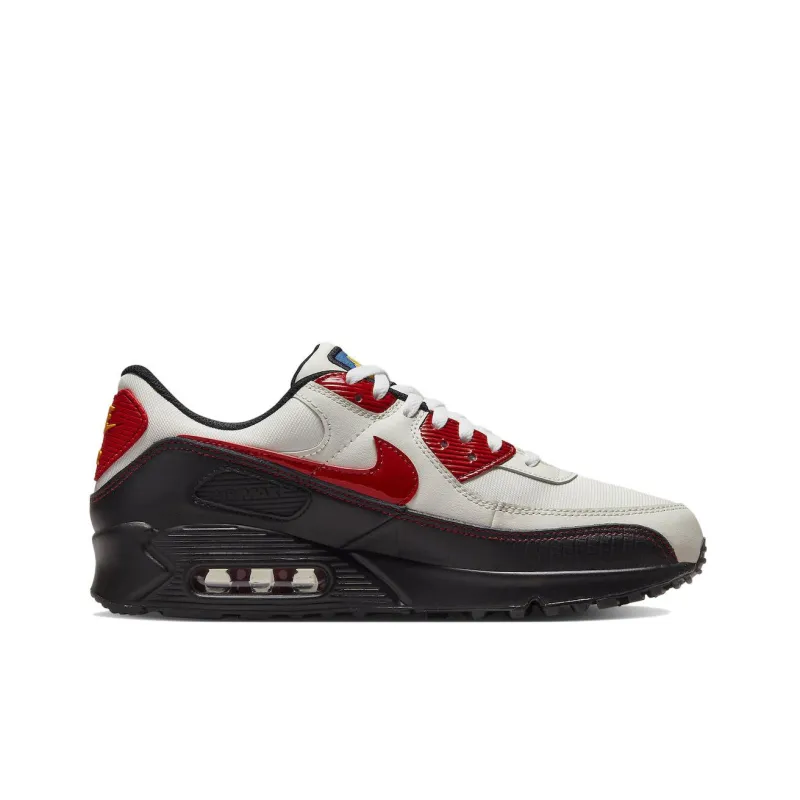 Nike Air Max 90 Se Sail Universtiy Red Black-1