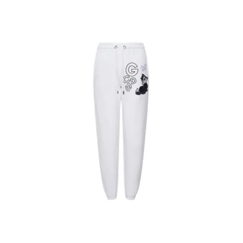 GCDS Knit Sweatpants Women's White