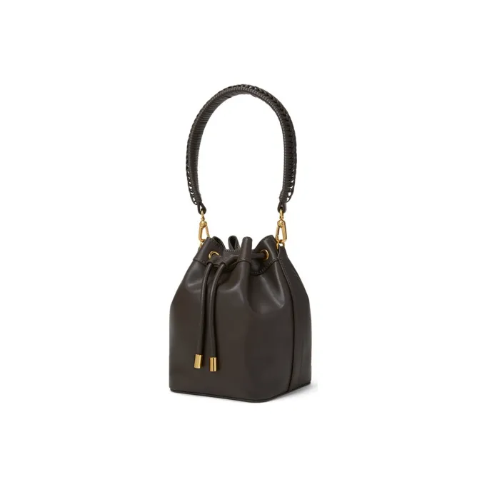 CHARLES&KEITH PU Bucket Bag, One Shoulder Handbag Small Size Women's Multicolor-5