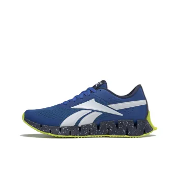 Reebok Zig Dynamica 1 Cushioning Anti-Slip And Wear-Resistant Low-Top Running Shoes Blue White