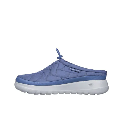 Skechers ON THE GO Cushioning Anti-Slip And Wear-Resistant Low-Top Navy Women's Blue