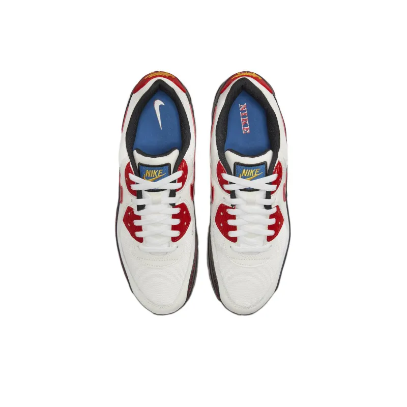 Nike Air Max 90 Se Sail Universtiy Red Black-3