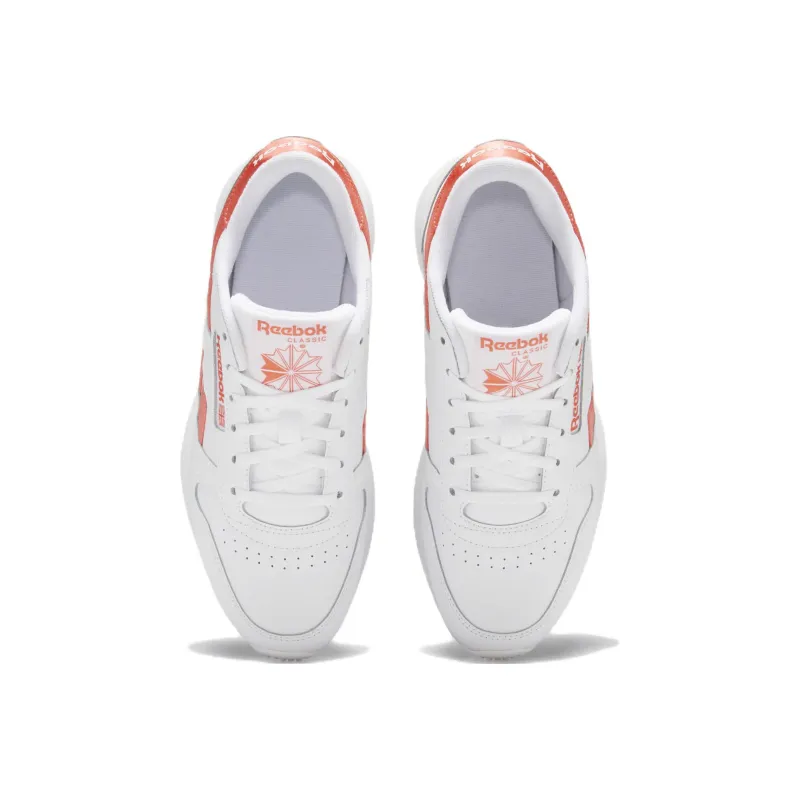 Reebok Classic Leather Sp 'White Orange Flare' Women's-4