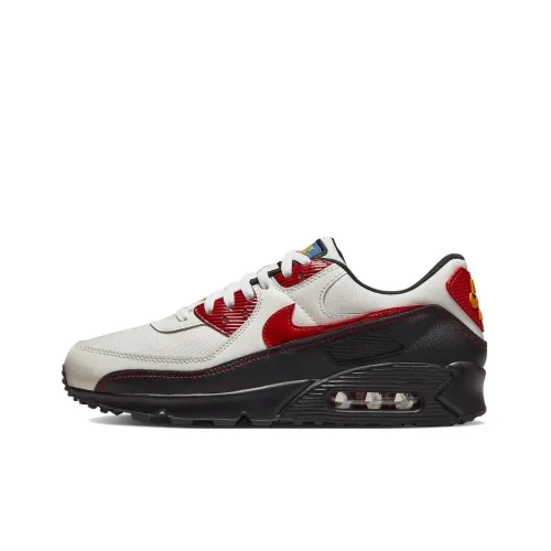 Nike Air Max 90 SE Sail Universtiy Red Black