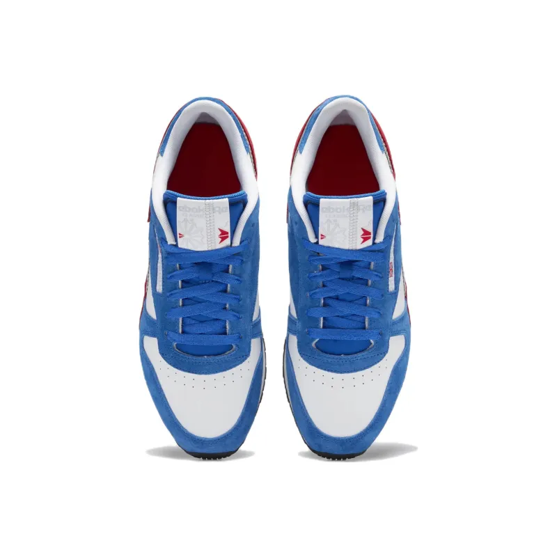 Reebok Classic Leather Make It Yours Vector Blue Red-4