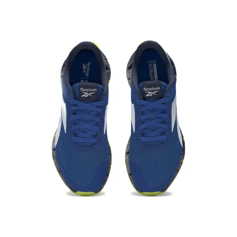 Reebok Zig Dynamica 1 Cushioning Anti-Slip And Wear-Resistant Low-Top Running Shoes Blue White-3