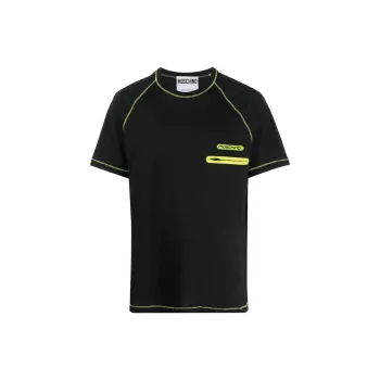 MOSCHINO T Shirts Men Black