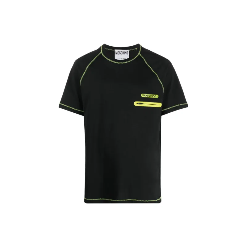 MOSCHINO T Shirts Men Black-0