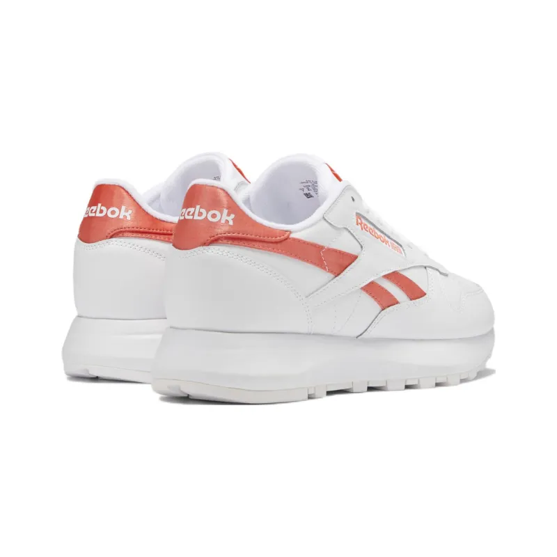 Reebok Classic Leather Sp 'White Orange Flare' Women's-3