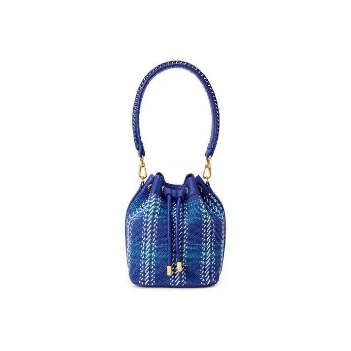 CHARLES&KEITH PU Bucket Bag, One Shoulder Handbag Small Size Women's Multicolor-8