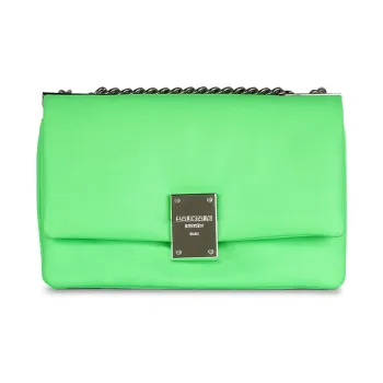 BALMAIN 1945 Leather Shoulder Bag Crossbody Bag Mini Women's Green