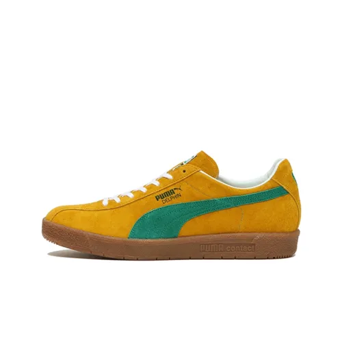 PUMA Delphine Og MIJ Skateboard Shoes Men Low-Top Yellow/Green