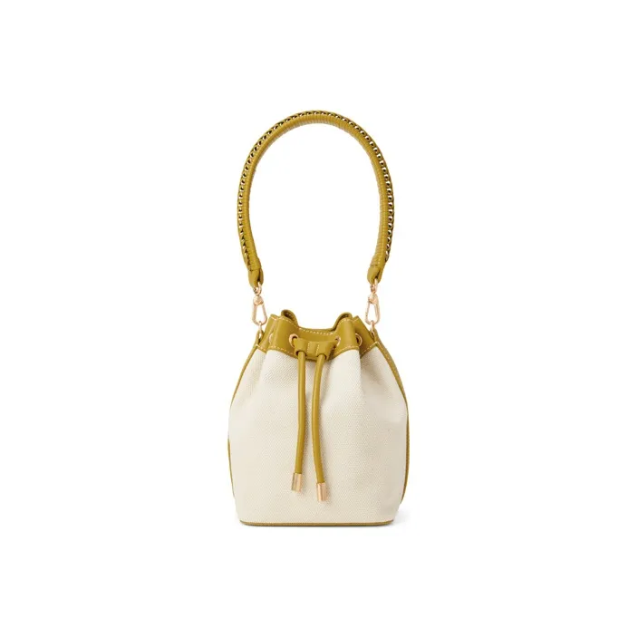 CHARLES&KEITH PU Bucket Bag, One Shoulder Handbag Small Size Women's Multicolor-0