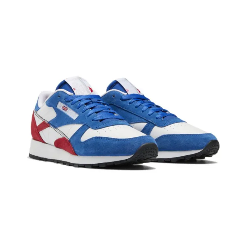 Reebok Classic Leather Make It Yours Vector Blue Red-2