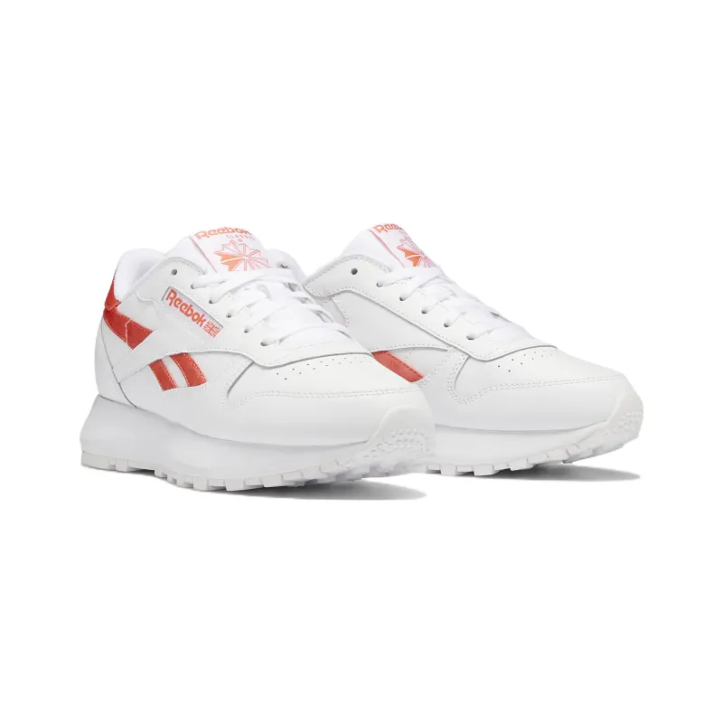 Reebok Classic Leather Sp 'White Orange Flare' Women's-2