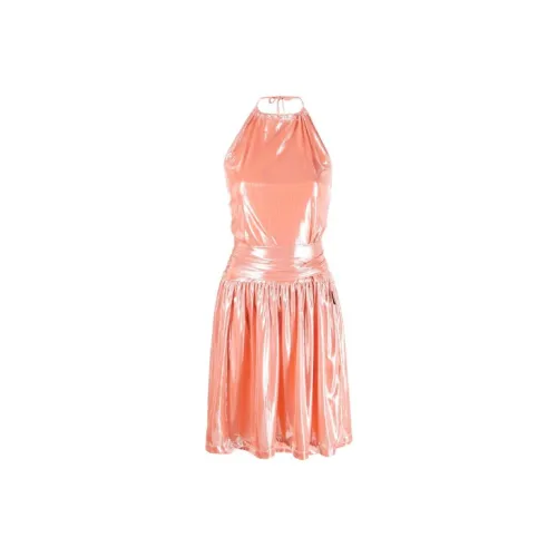 MOSCHINO Sleeveless Dresses Women's Bright Pink