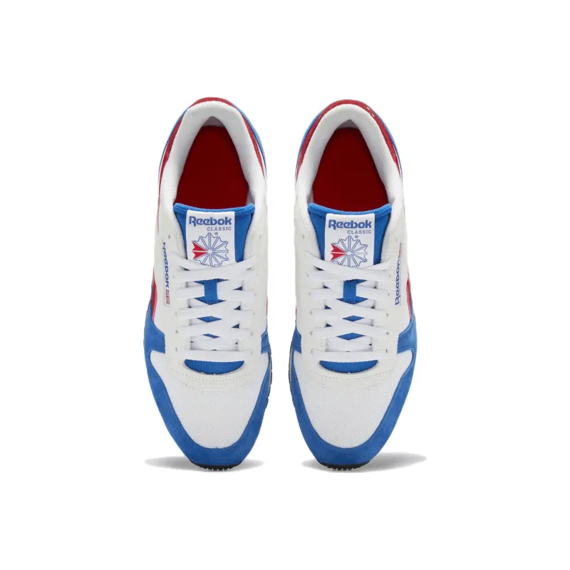 Reebok Classic Leather Make It Yours White Vector Red Blue-3