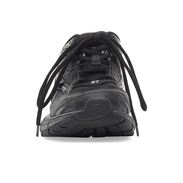 Balenciaga X Pander Low Top Casual Shoes Women's Black-3