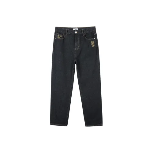 GUKUUL Jeans Unisex Black