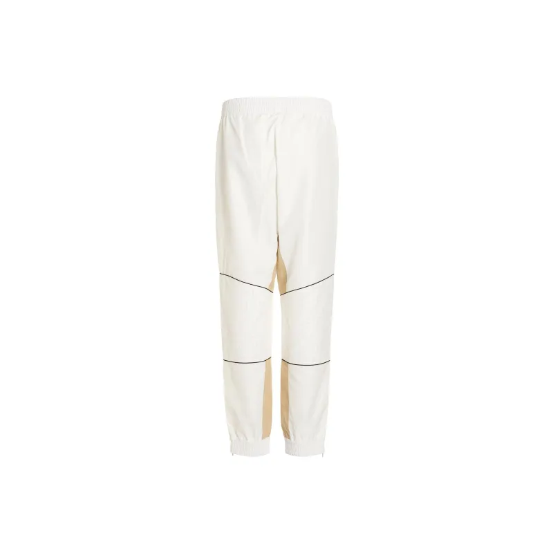 FENDI Logo Patch High Waist Pants-1