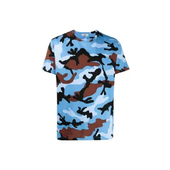 Valentino T Shirts Men Blue