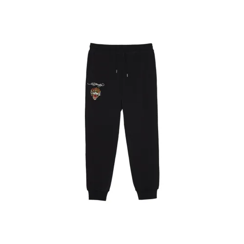 Ed Hardy Casual Pants Unisex Black E1OSM162