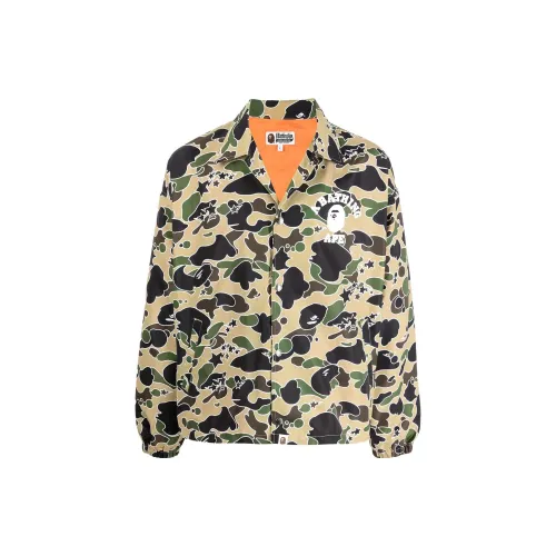 A BATHING APE Bape Jackets Men Yellow