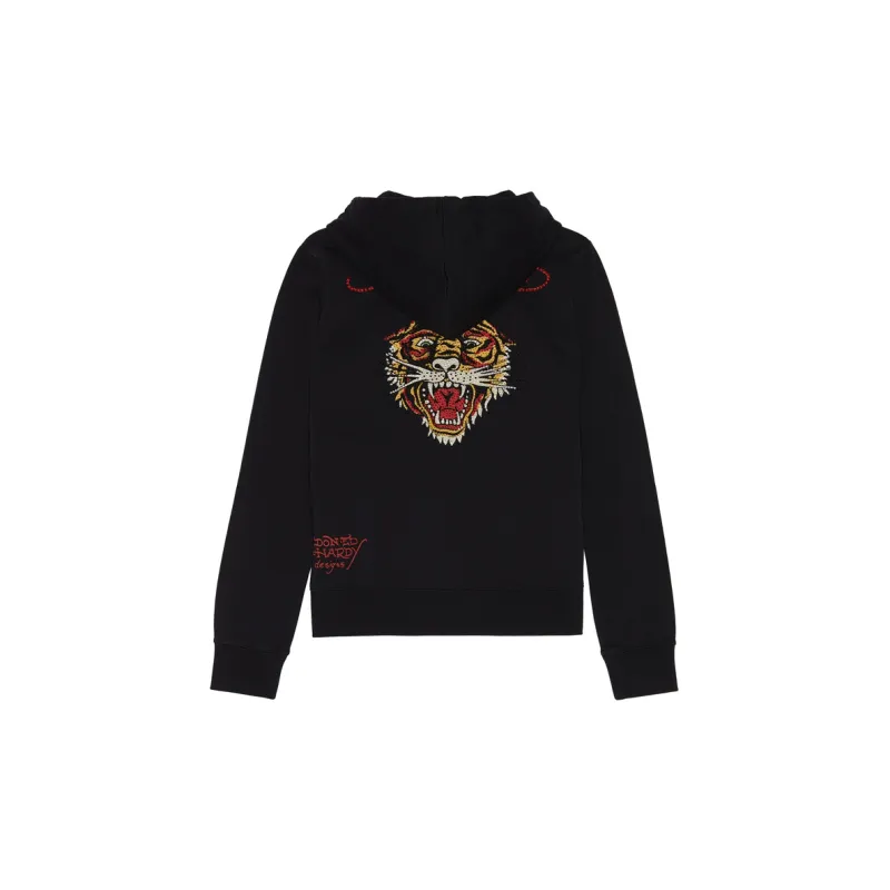 Ed Hardy Sweatshirts Women's Black-1