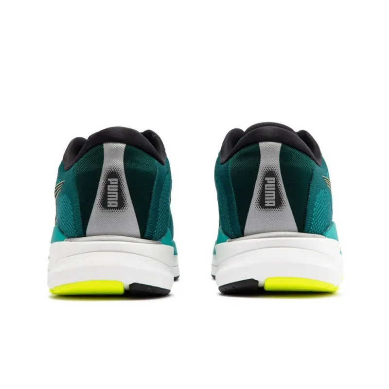 PUMA Magnify Nitro Knit 'Green Gold Gray'-4