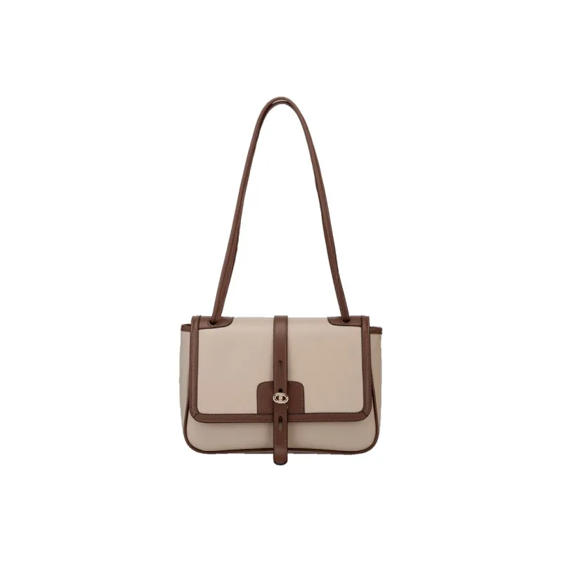Hush Puppies Synthetic Leather Small Square Shoulder Bag Crossbody Bag Shoulder Bag Small Size Women's Apricot-0