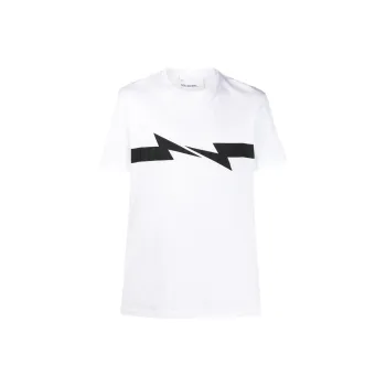 Neil Barrett T Shirts Men White