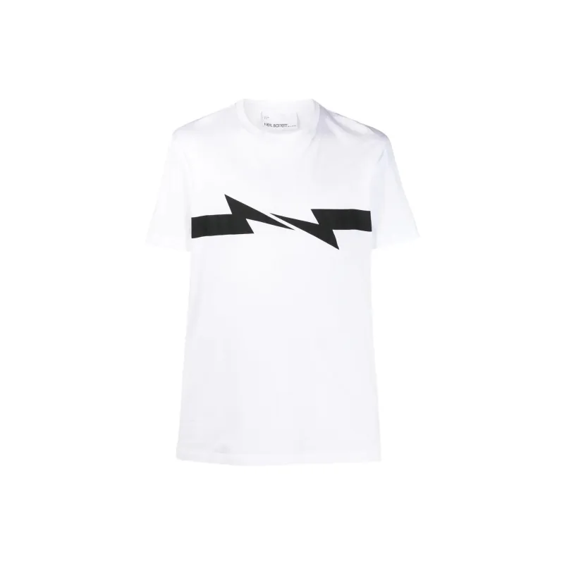 Neil Barrett T Shirts Men White-0