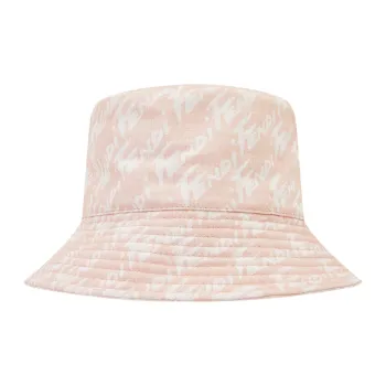 FENDI Logo Printed Bucket Hat