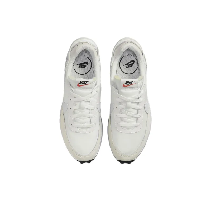 Nike Waffle Debut White Black Orange-3