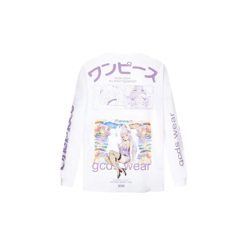 GCDS One Piece T Shirts Unisex White-1