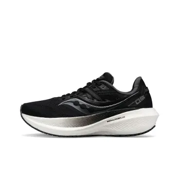 saucony Women's Triumph 20 Wide 'Black White'