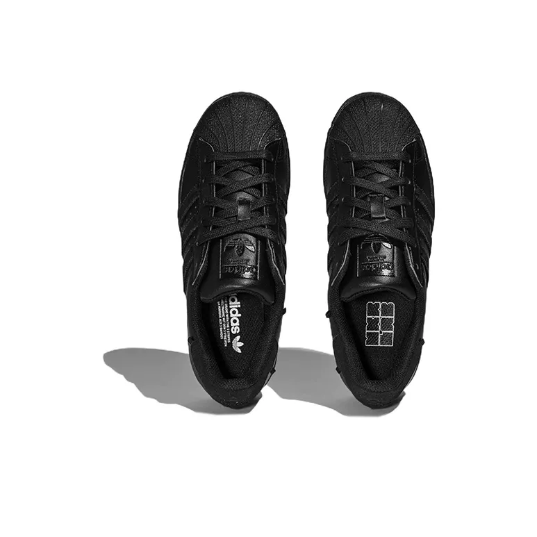 Adidas Originals Superstar 'Black Leather'-4