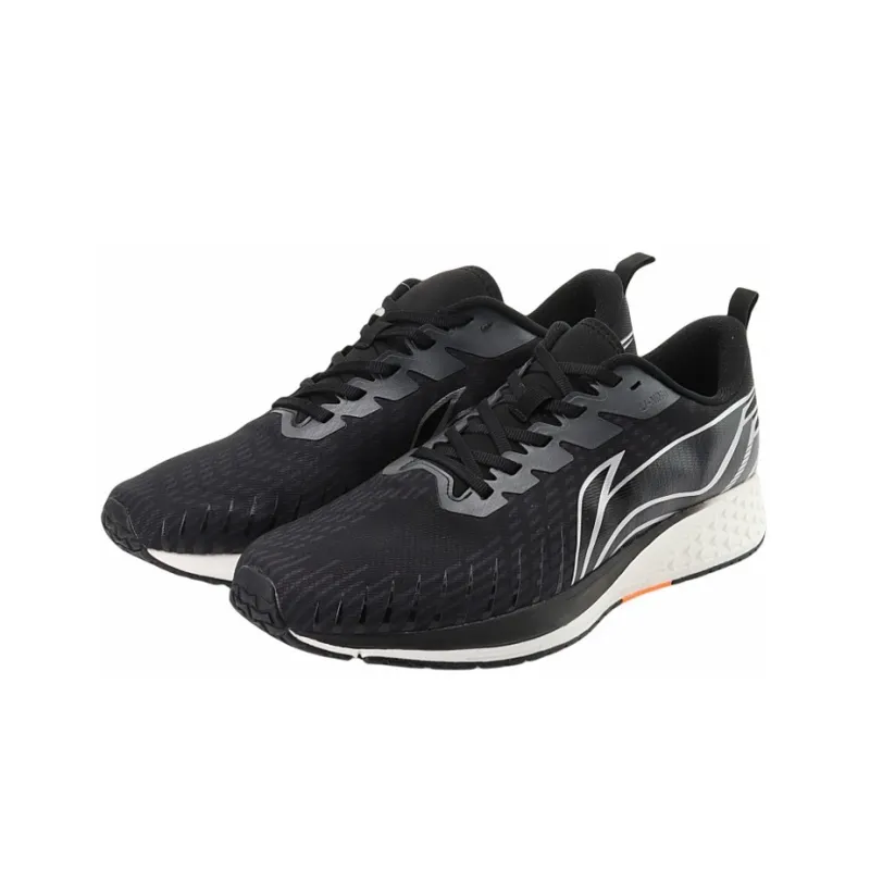 LINING Red Hare 4 Running Shoes Men Low Top Black-2