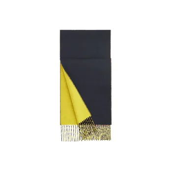 HERMES Cashmere Knit Scarves Unisex