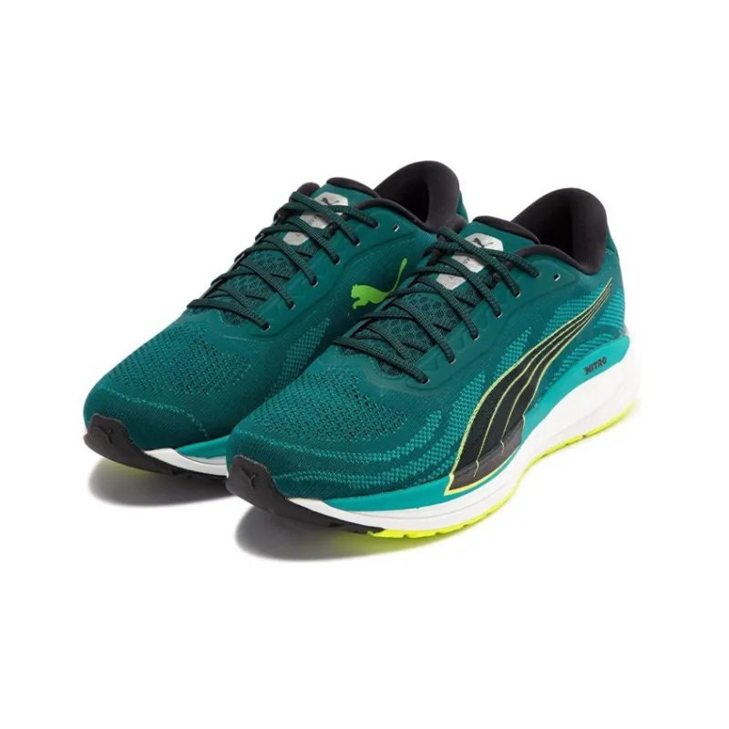 PUMA Magnify Nitro Knit 'Green Gold Gray'-2