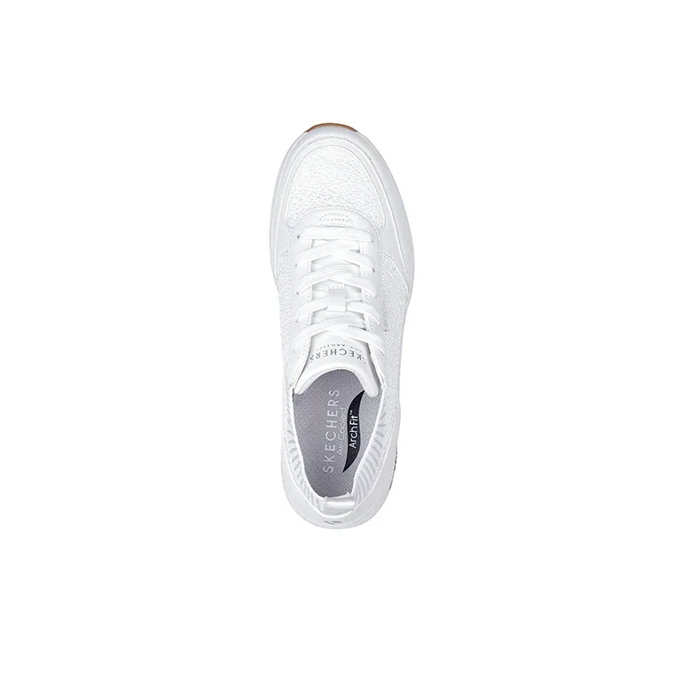 Skechers Arch Fit Cushioning Anti Slip And Wear Resistant Low Top Casual Shoes White-2