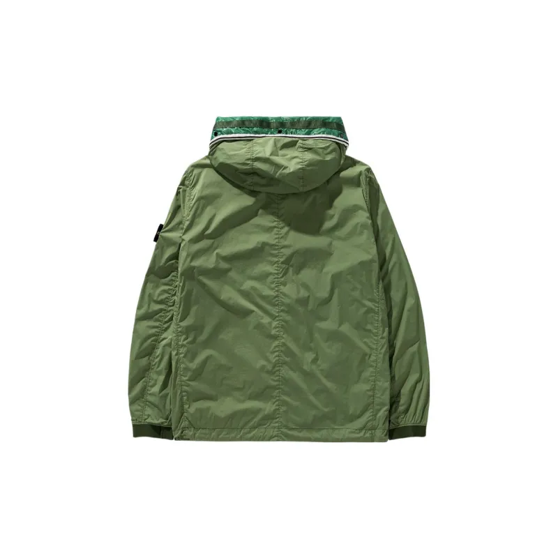 STONE ISLAND Jackets Men Green-1