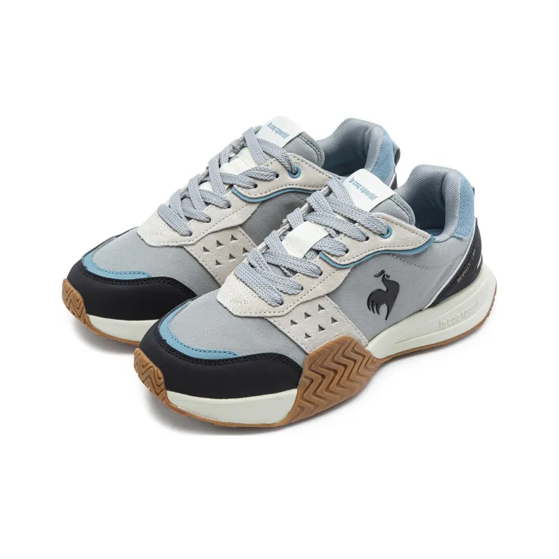 Le Coq Sportif Wear resistant And Lightweight Casual Shoes Unisex Blue Gray-2