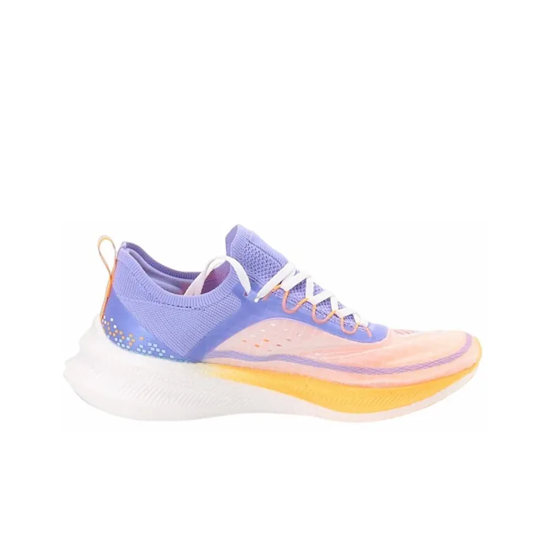 LINING Feidian Challenger Running Shoes Women's Low Top White/Blue Purple-1