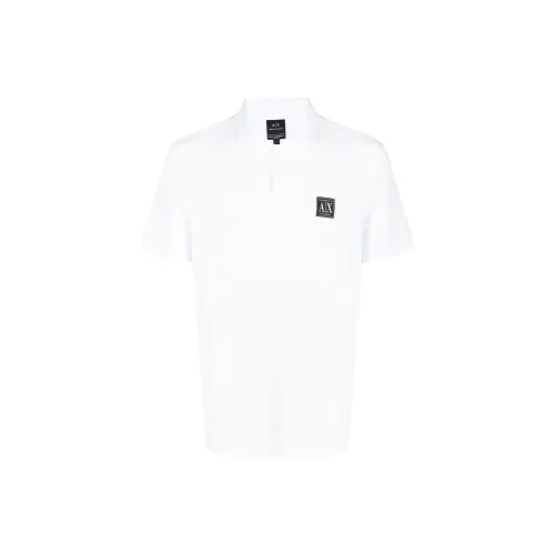 ARMANI EXCHANGE Polo Shirts Men White