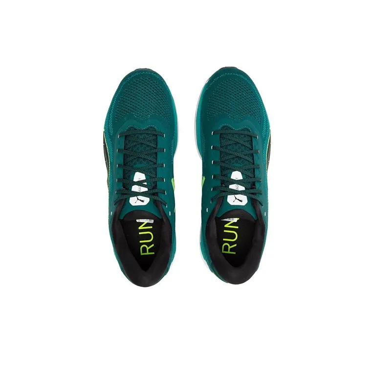 PUMA Magnify Nitro Knit 'Green Gold Gray'-3